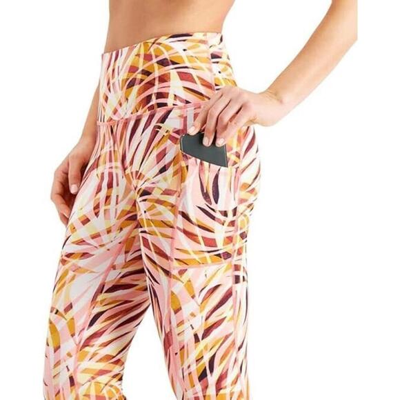Ideology Women's Performance Printed Cropped Leggings S - Picture 4 of 4